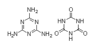 CAS NO. 37640-57-6 Melamine cyanurate
