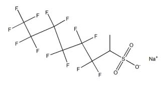 CAS NO.  Sodium perfluorohexylethyl sulfonate