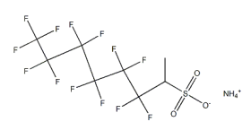 CAS NO.  Ammonium perfluorohexylethyl sulfonate