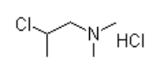 CAS NO. 4584-49-0 2-Dimethylaminoisopropyl chloride hydrochloride