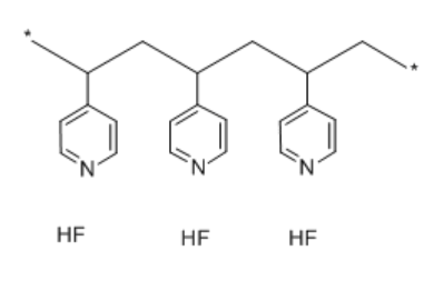 CAS NO. 130495-33-9 POLY-4-VINYLPYRIDINIUM POLY(HYDROGEN FLUORIDE)
