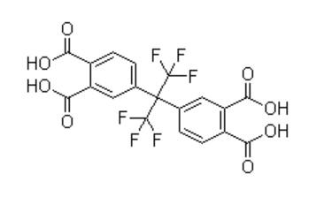 CAS NO. 3016-76-0 4,4'-(HEXAFLUOROISOPROPYLIDENE)DIPHTHALIC ACID
