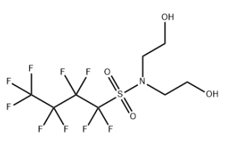 CAS NO. 34455-00-0 1,1,2,2,3,3,4,4,4-nonafluoro-N,N-bis(2-hydroxyethyl)butane-1-sulphonamide