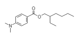 CAS NO. 21245-02-3 2-Ethylhexyl 4-dimethylaminobenzoate